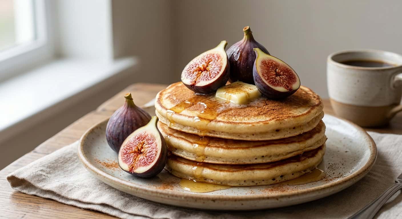 Pancakes con Higos y Canela