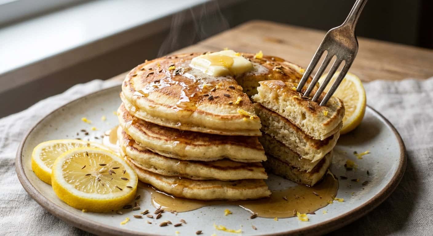 Pancakes con Limón y Anís