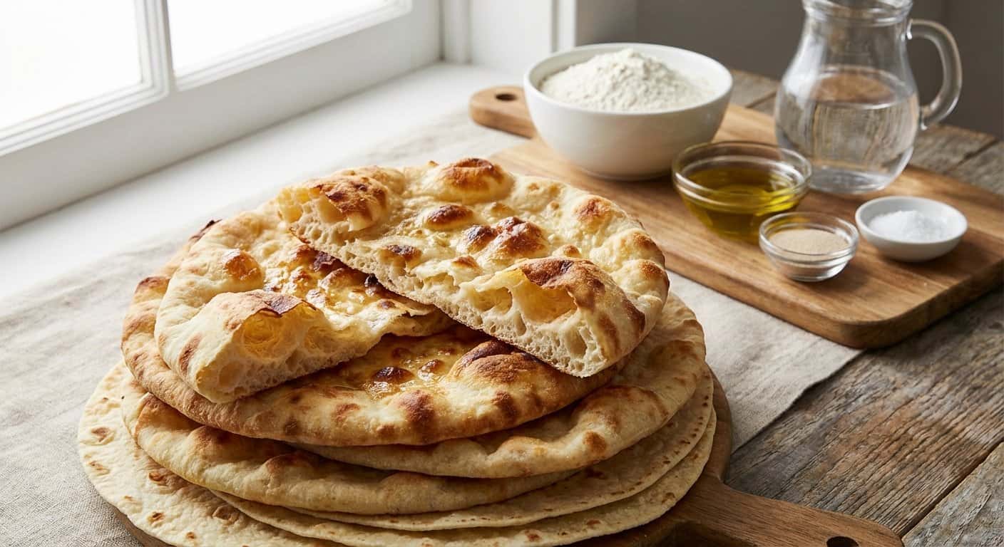 Panes Planos de Alta Hidratación