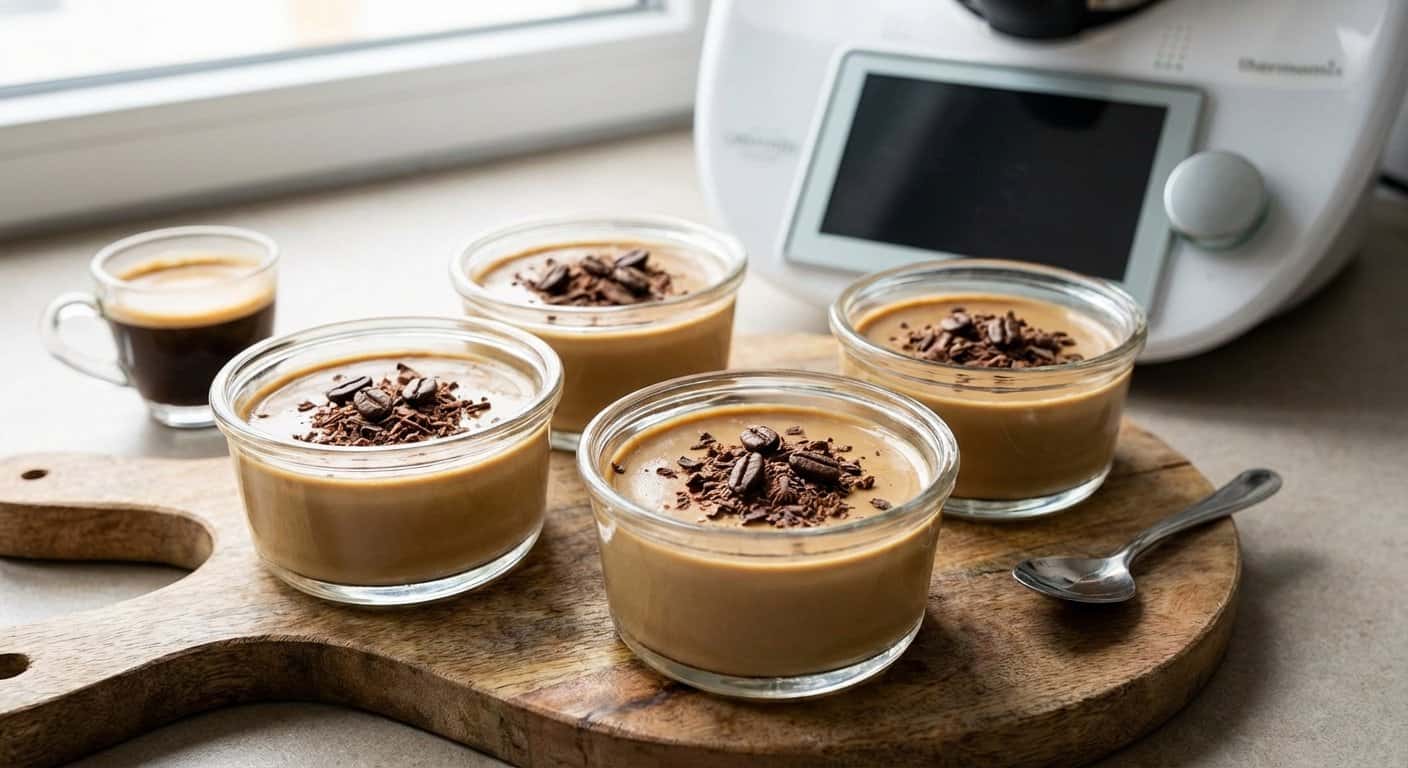 Panna Cotta de Café en Thermomix