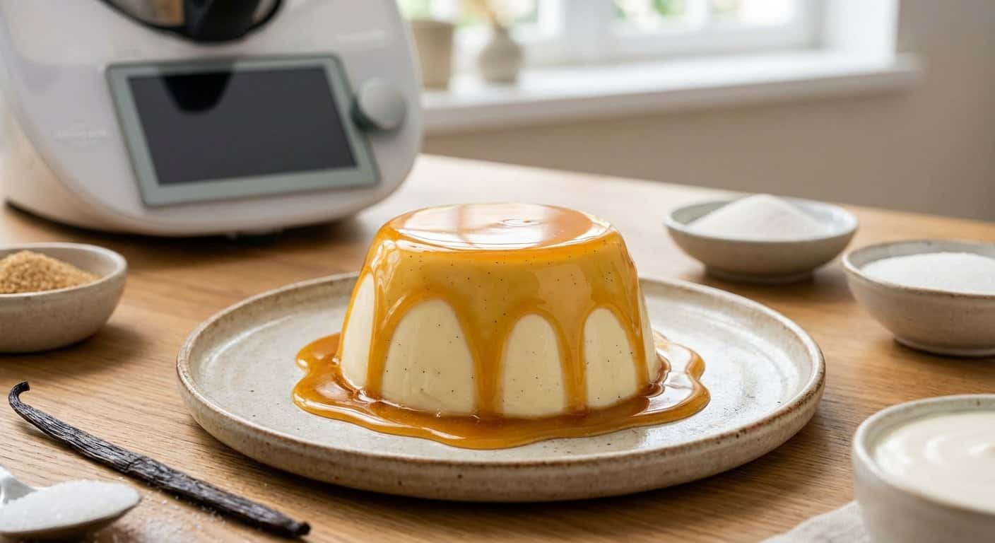 Panna Cotta de Caramelo en Thermomix