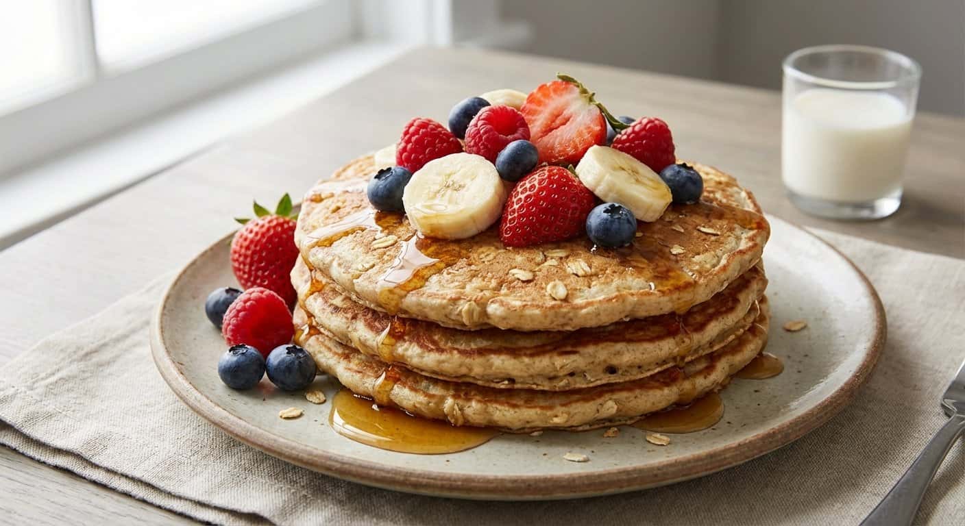Panqueques de Avena Saludables