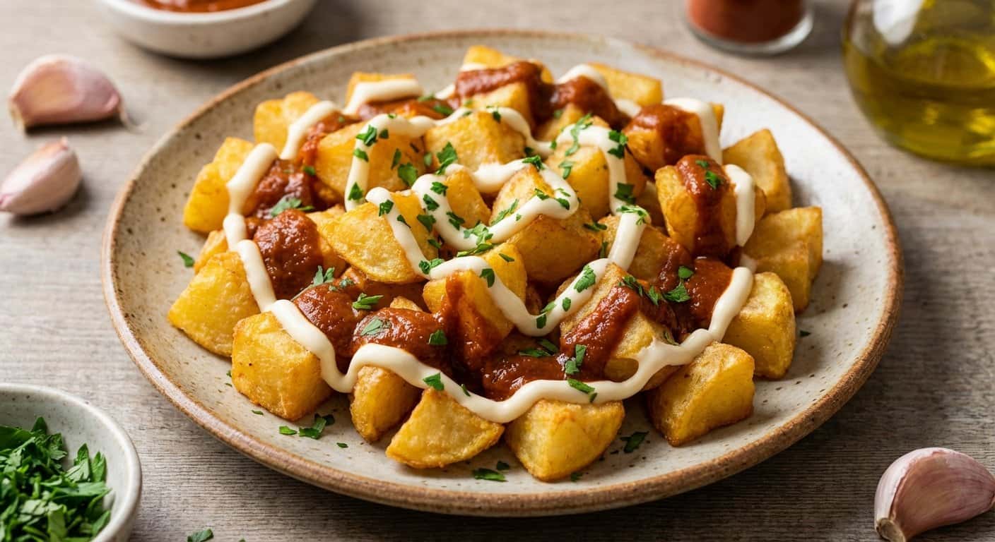 Papas Bravas Veganas