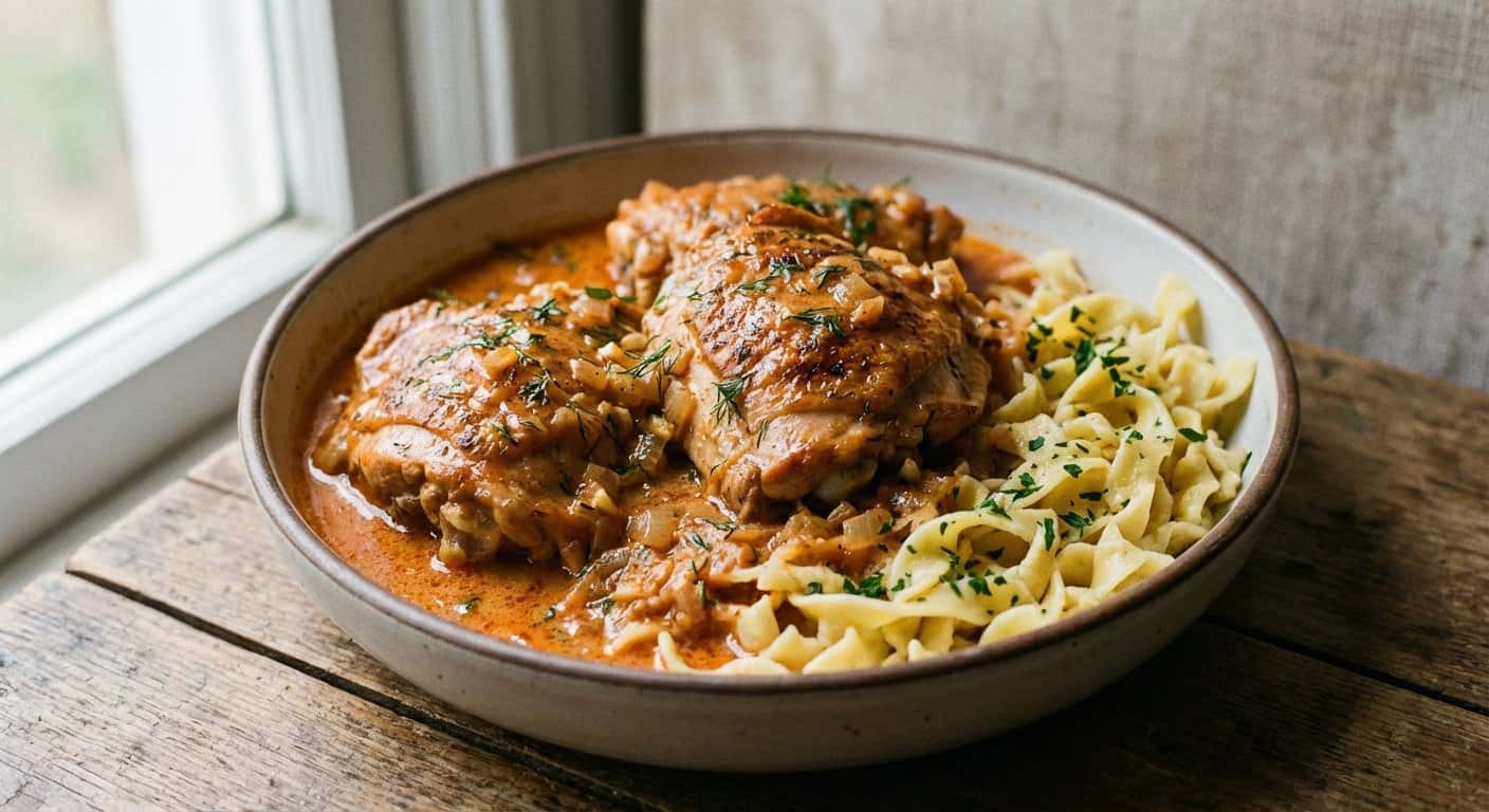 Paprikash de Pollo