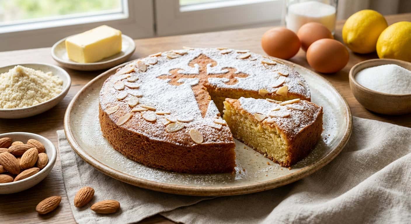 Pastel de Almendra