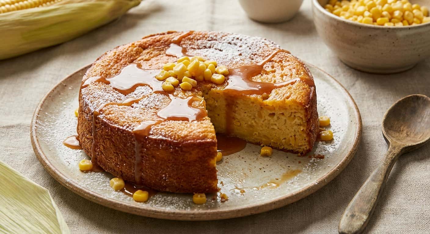 Pastel de Elote Tradicional Mexicano