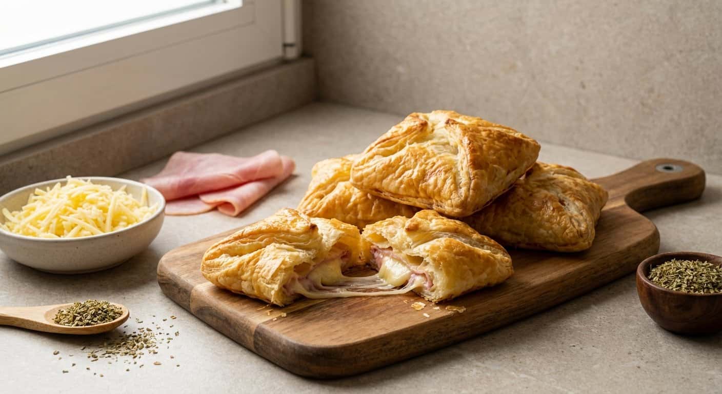 Pastelitos Salados de Hojaldre en Airfryer