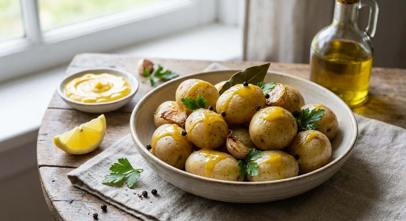 Patatas al Vapor con Alioli