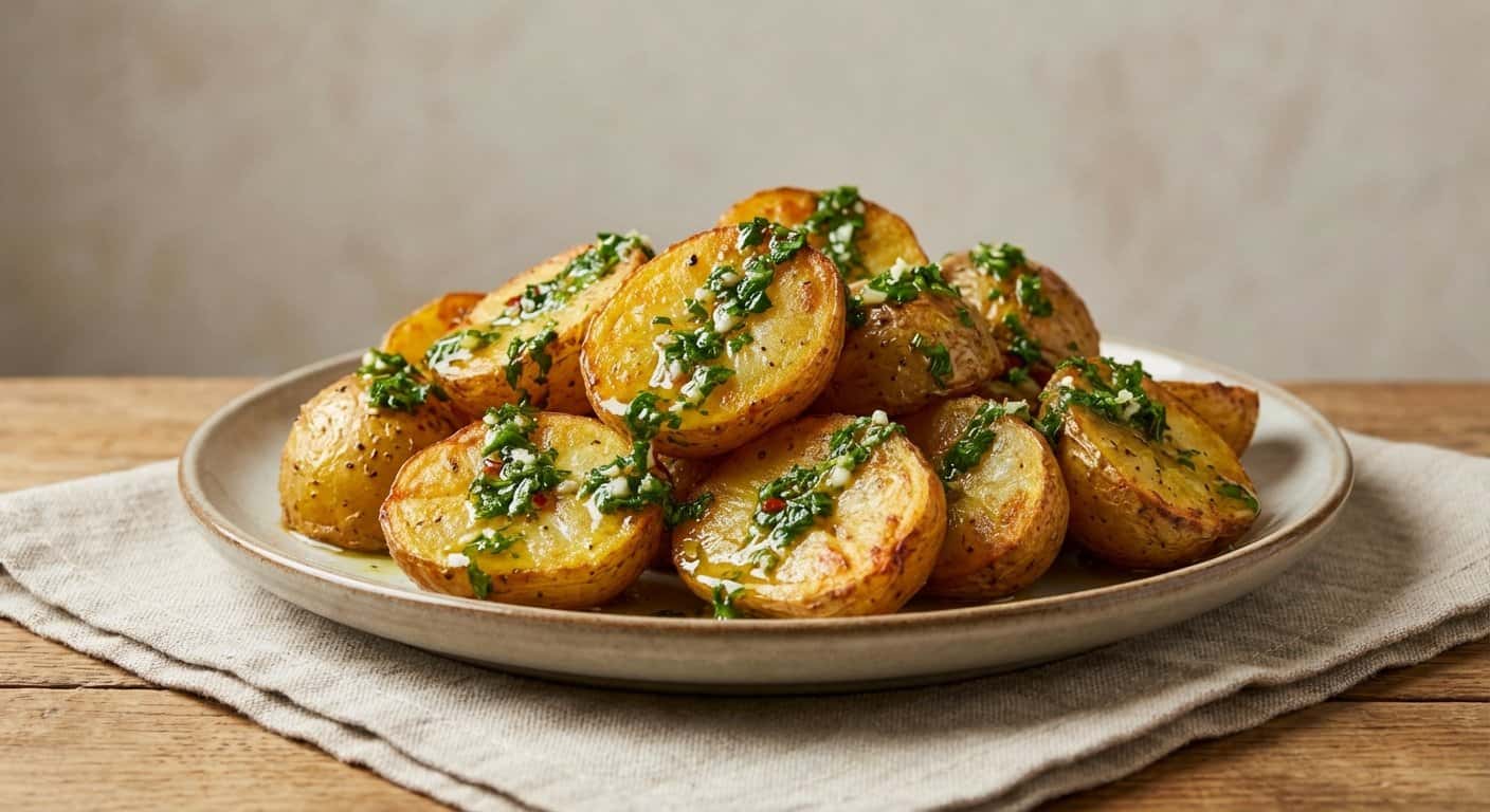 Patatas Crujientes con Chimichurri