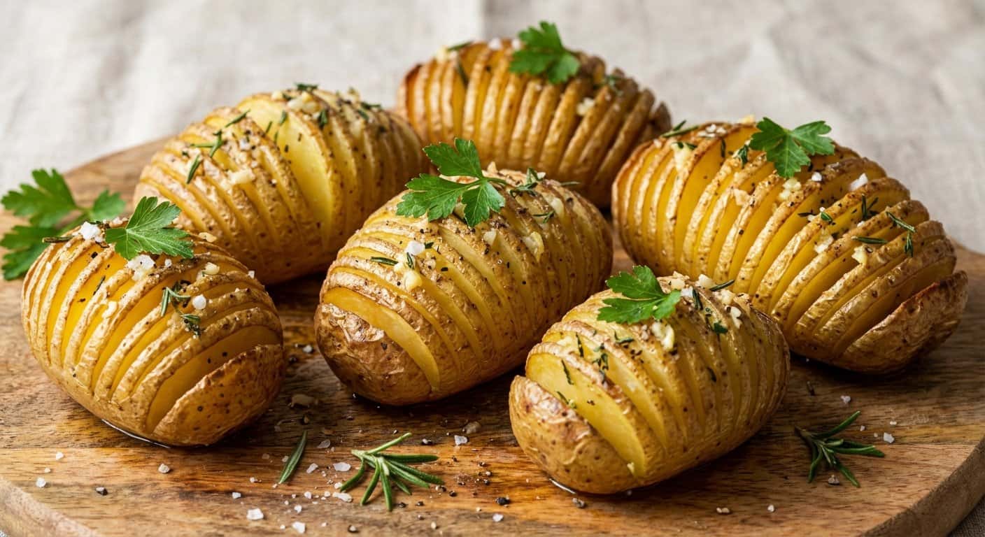 Patatas Hasselback