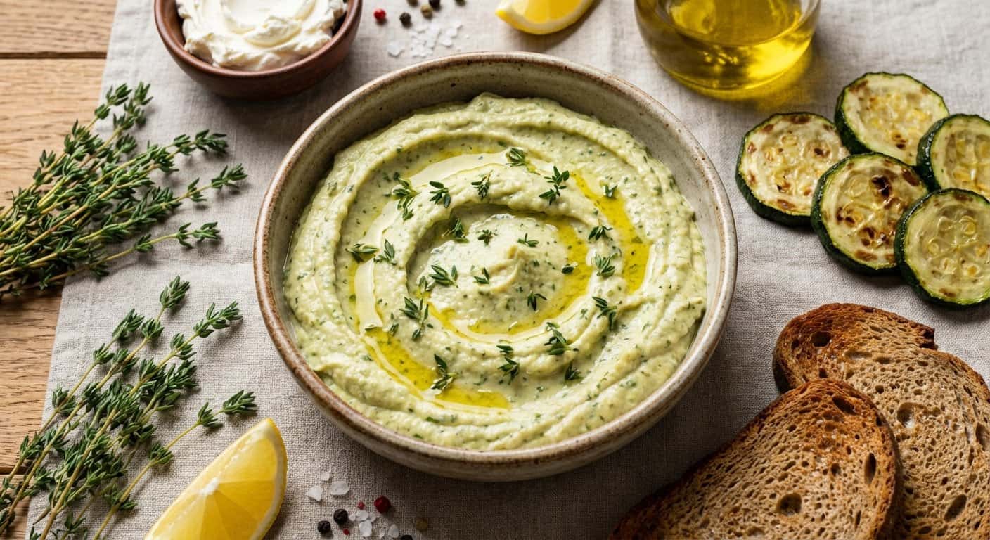 Paté de Calabacín Asado con Tomillo