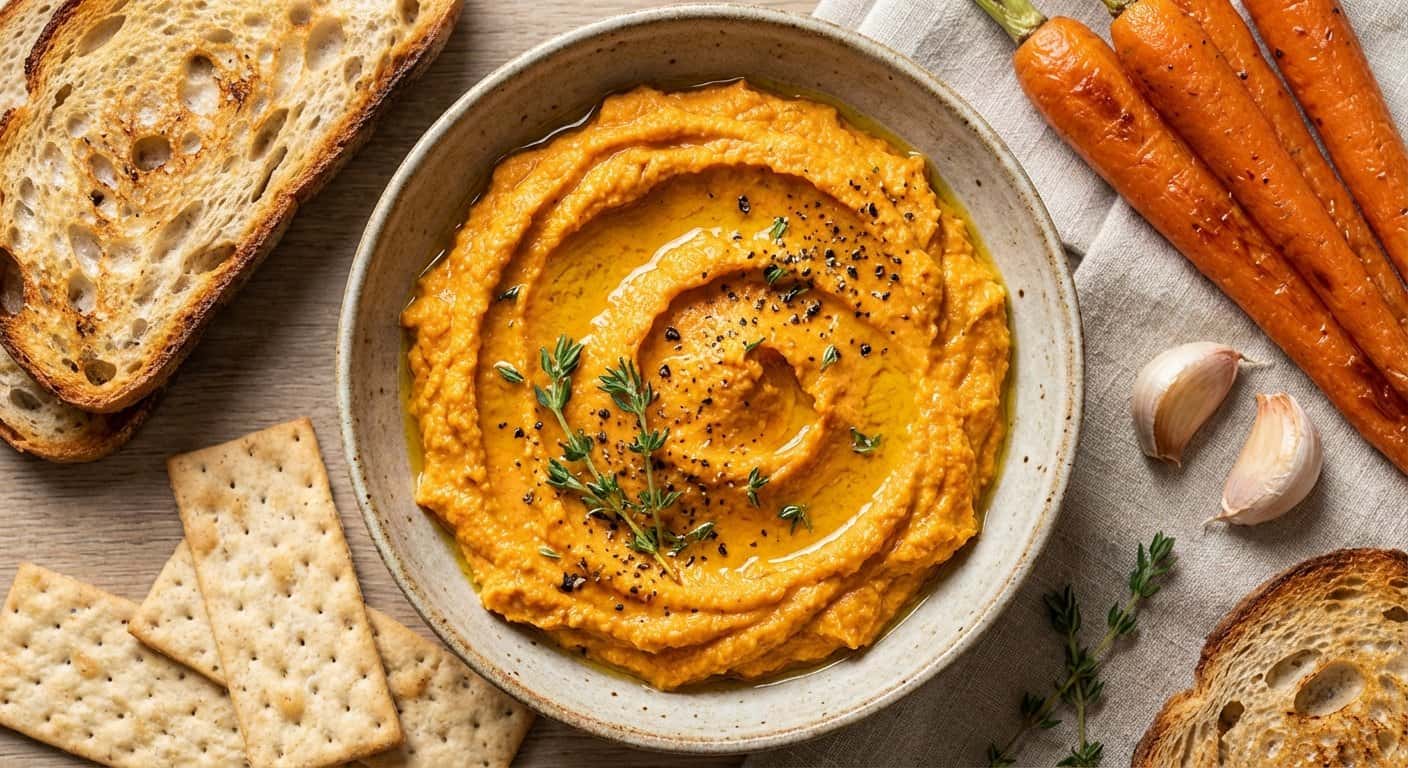 Paté de Zanahoria Asada con Tomillo