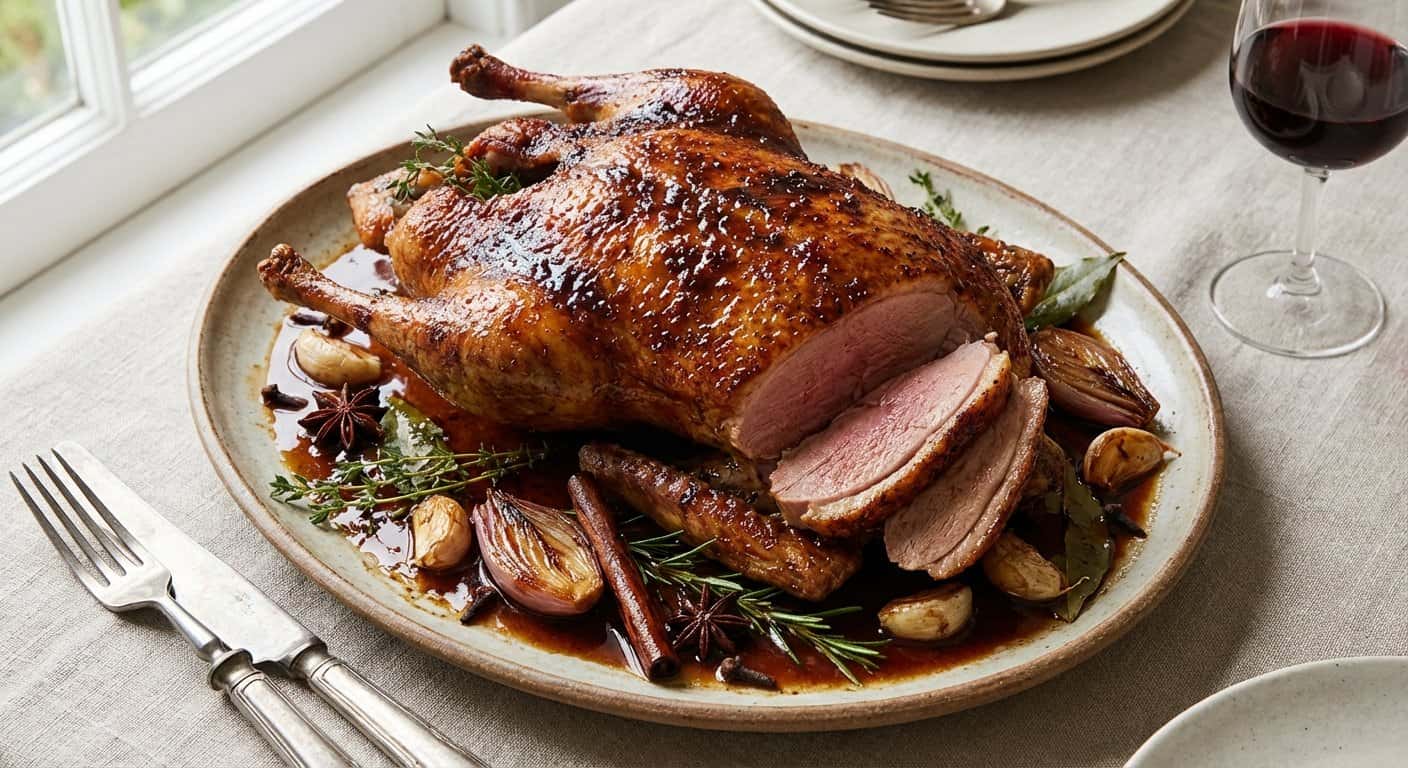 Pato Azulón con Jugo Especiado