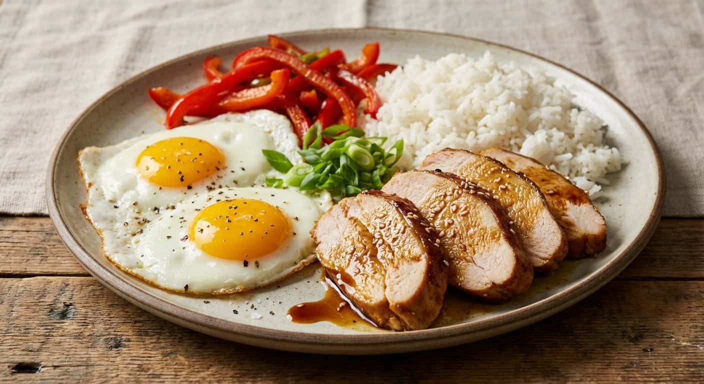 Pavo estilo asiático con especias