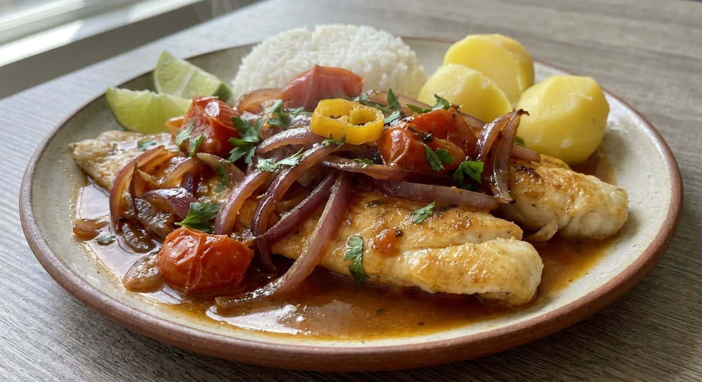 Pescado a la Chorrillana