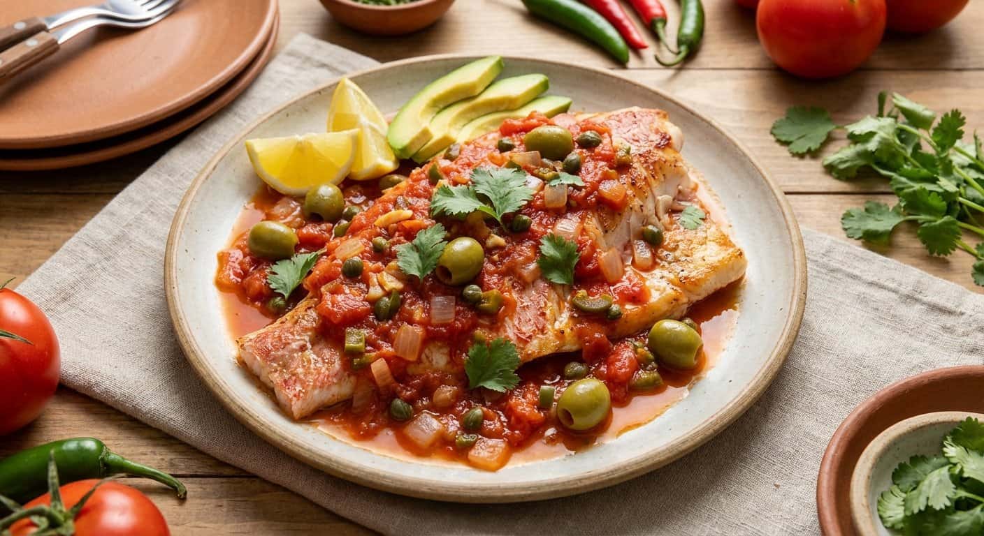 Pescado a la Veracruzana