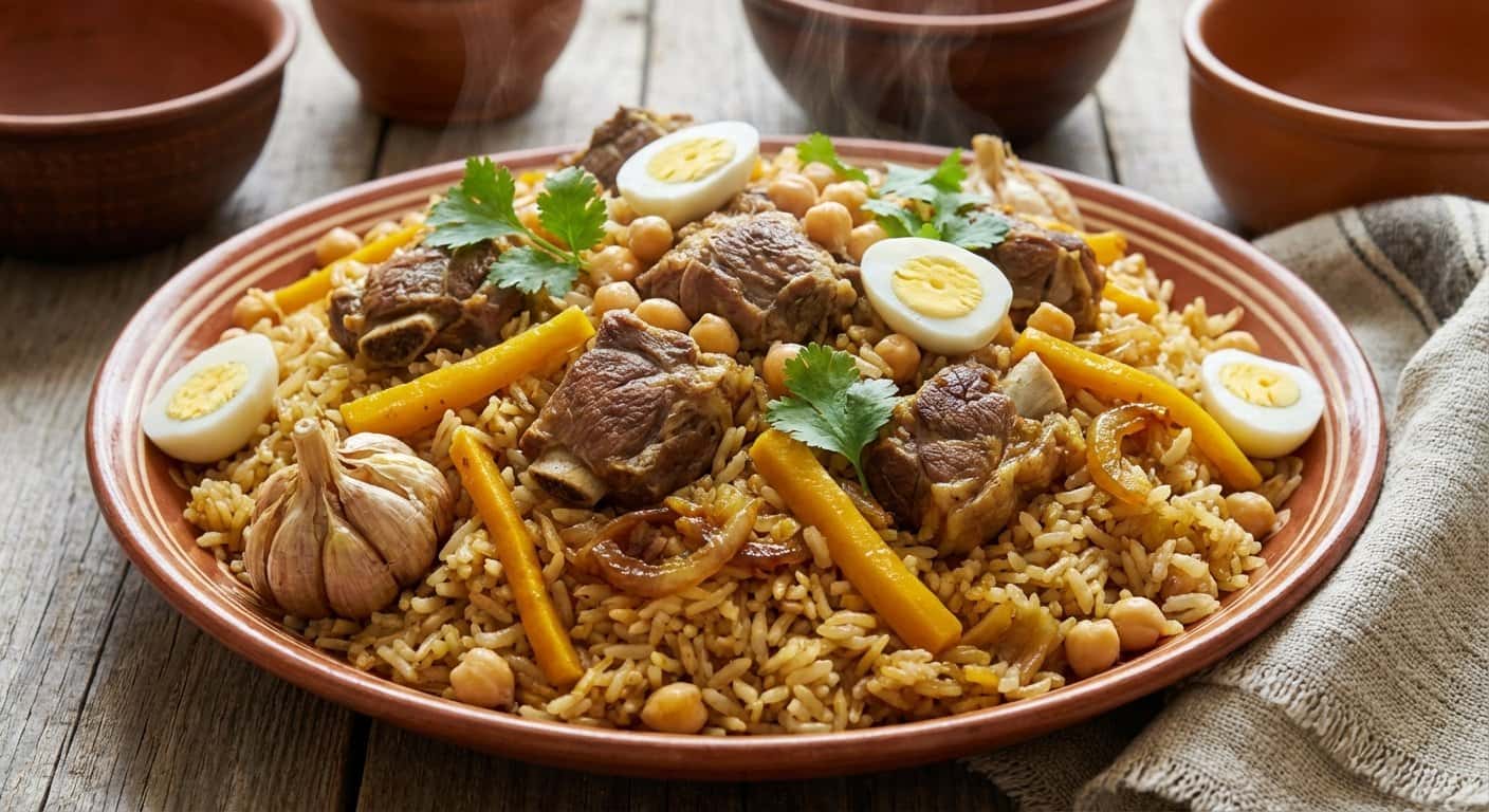 Plov Uzbeko