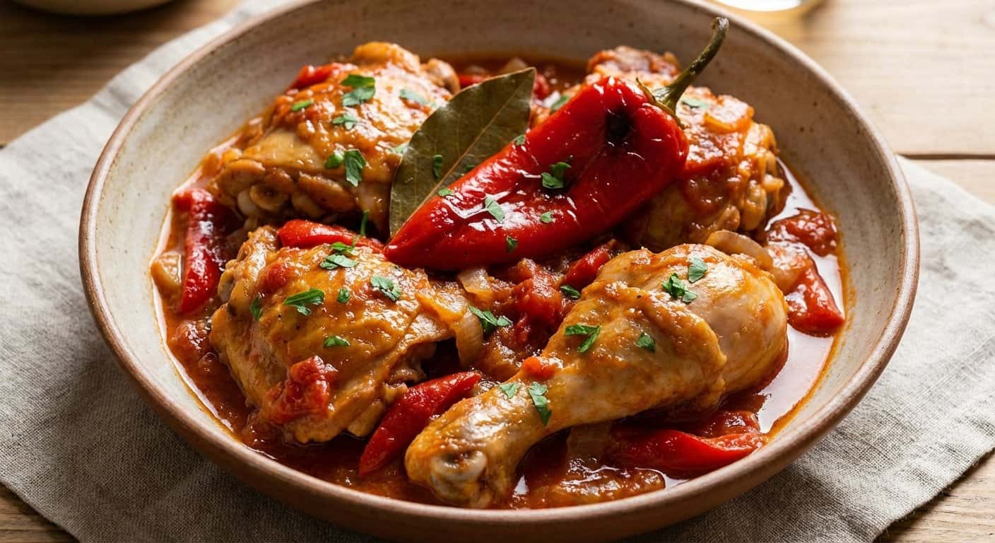 Pollo al Chilindrón de Casa