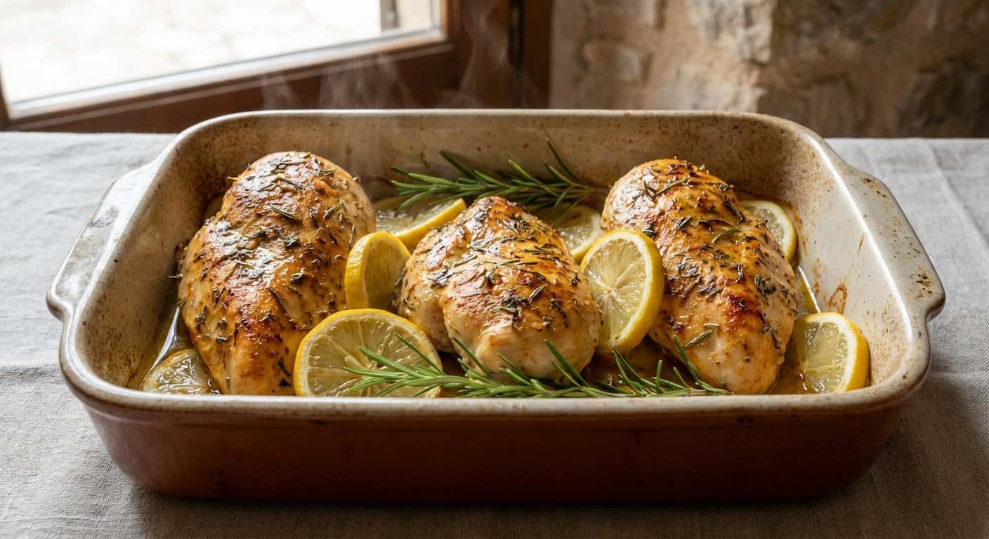 Pollo al Horno Alto en Proteínas