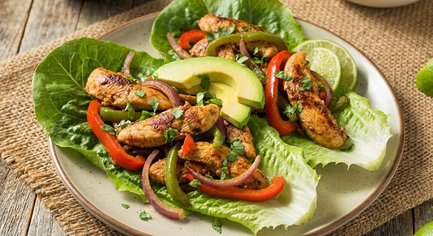 Pollo estilo mexicano bajo en carbohidratos