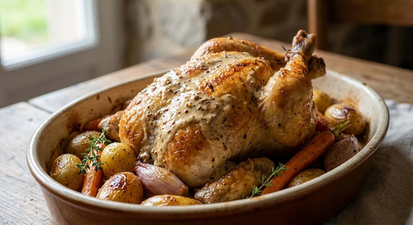 Poulet Rôti Bretón con Mostaza