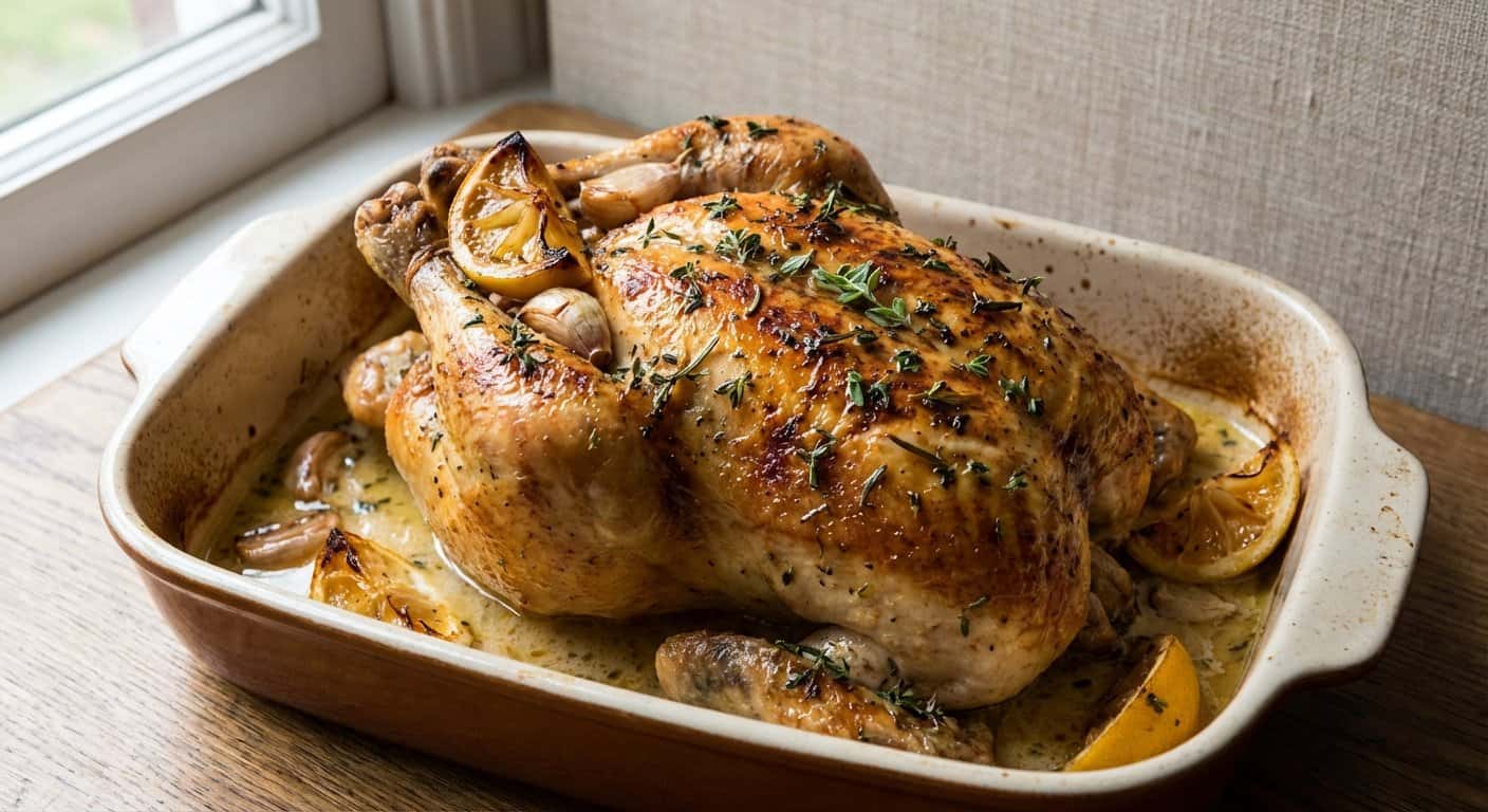 Poulet Rôti Lionés con Limón