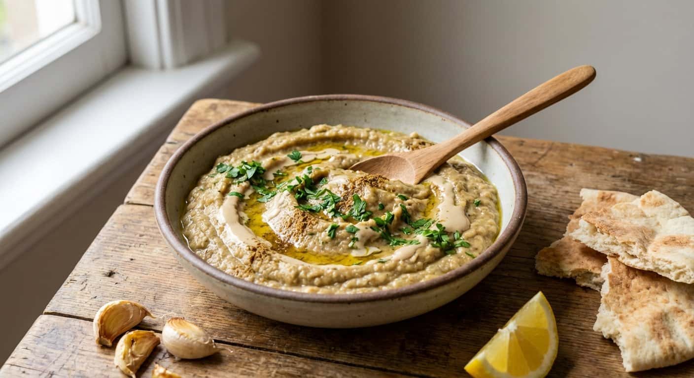 Puré de Berenjena al Vapor en Thermomix