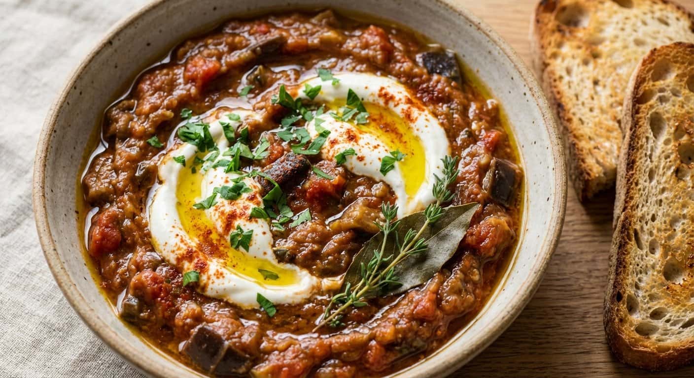 Puré de Berenjena Estofado