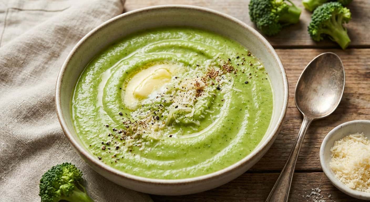 Puré de Brócoli Cremoso en Thermomix