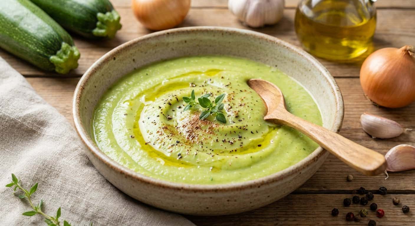 Puré de Calabacín Ligero en Thermomix