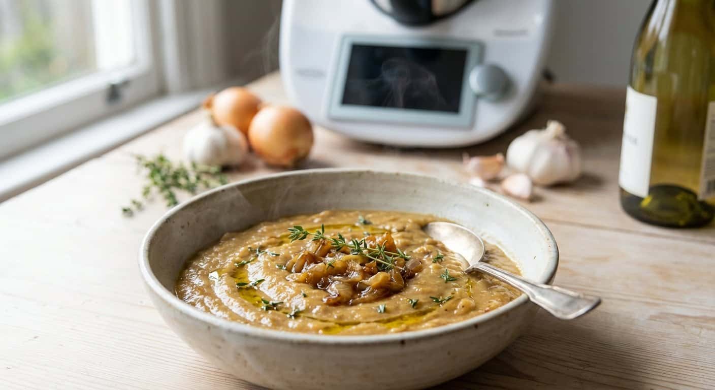 Puré de Cebolla Guisado en Thermomix