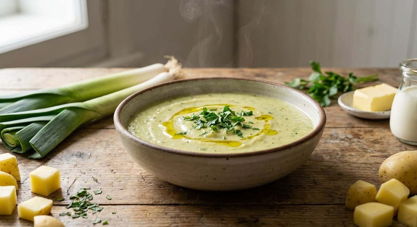 Puré de Puerro a la Provenzal en Thermomix