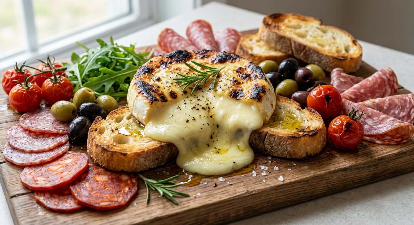 Queso Provolone a la Barbacoa