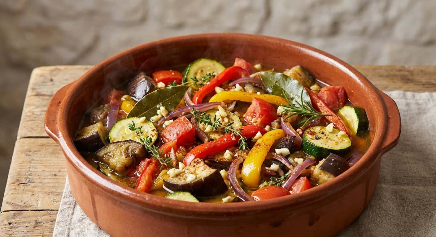 Ratatouille Alsaciano con Ajo