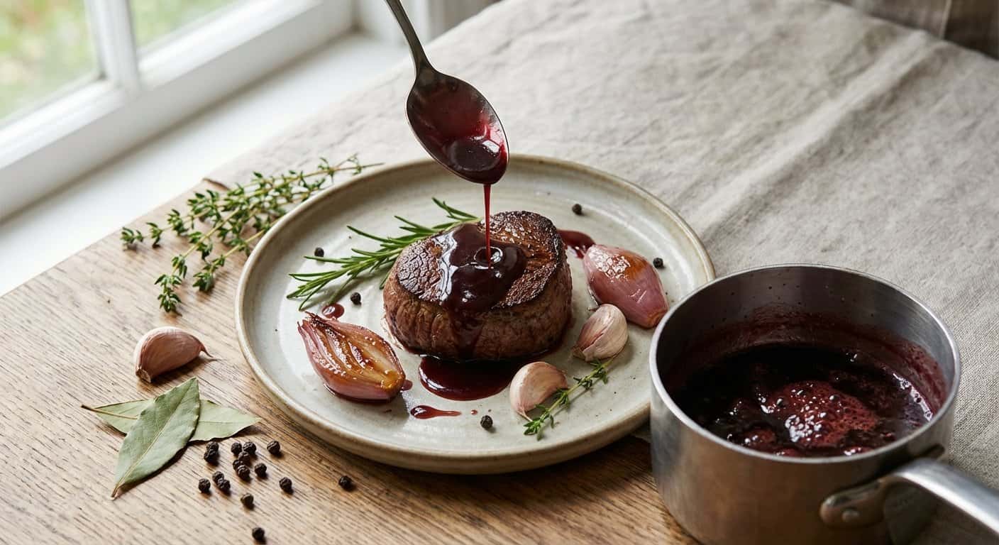 Reducción de Vino Tinto