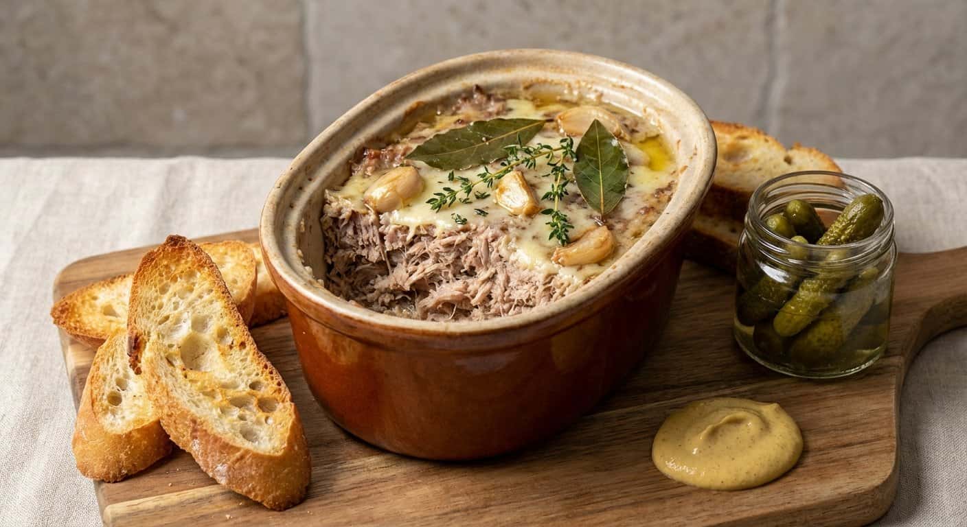 Rillettes Parisino con Ajo