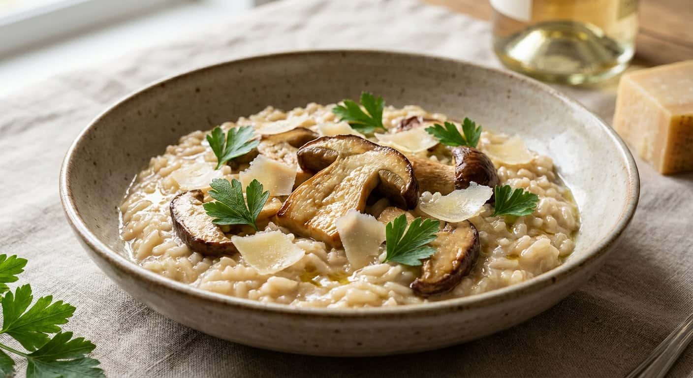 Risotto de Boletus con Parmesano