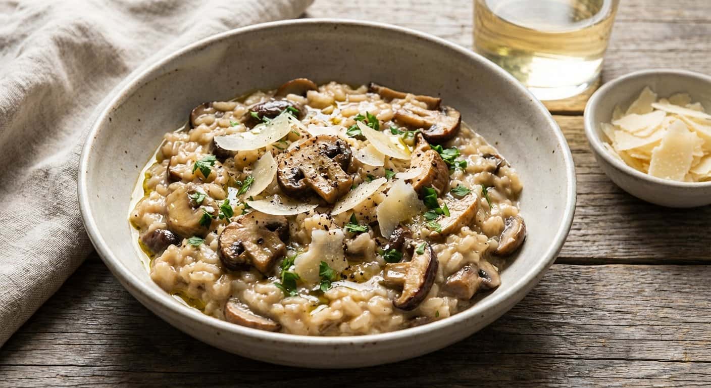 Risotto de Champiñones