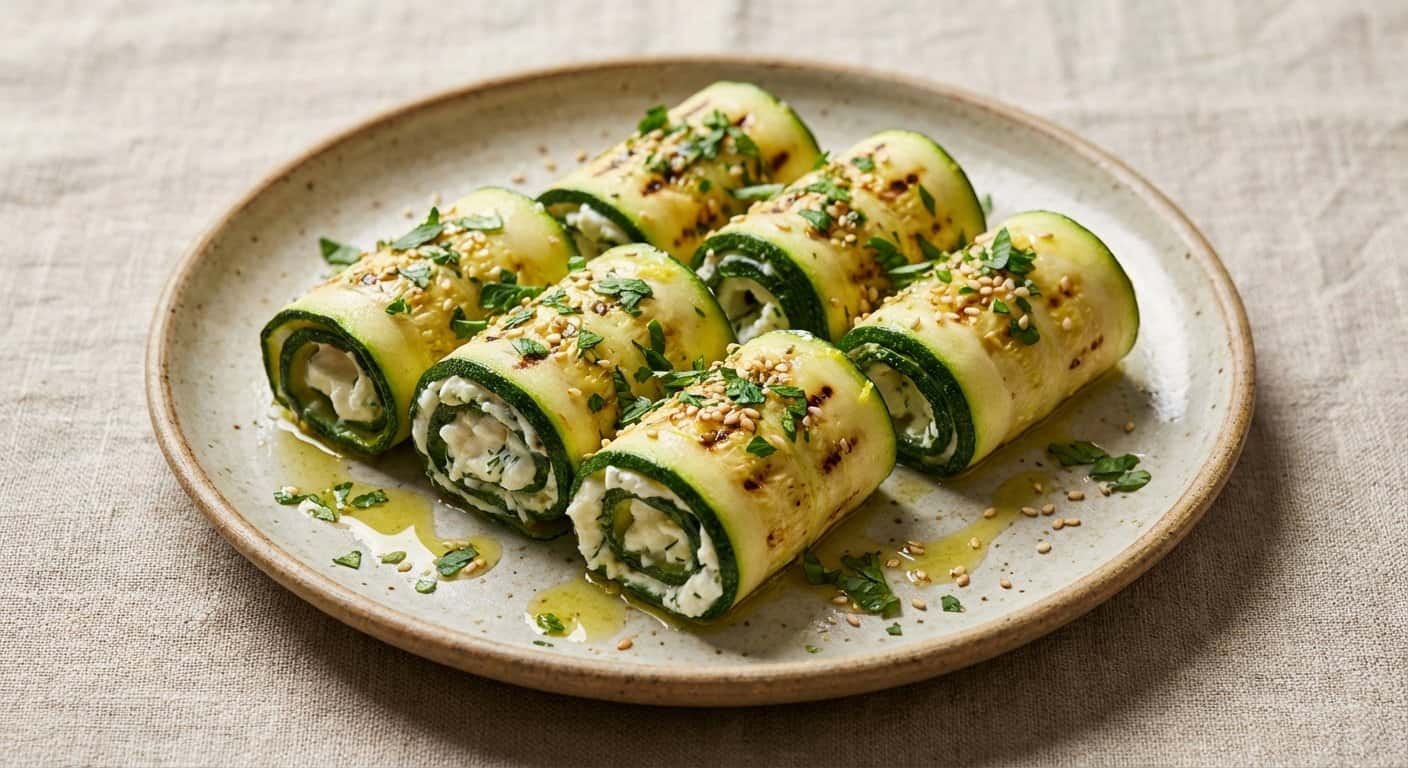 Rollitos de Calabacín Rellenos