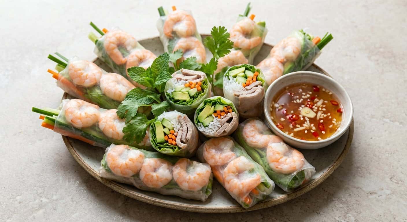 Rollitos Vietnamitas Frescos