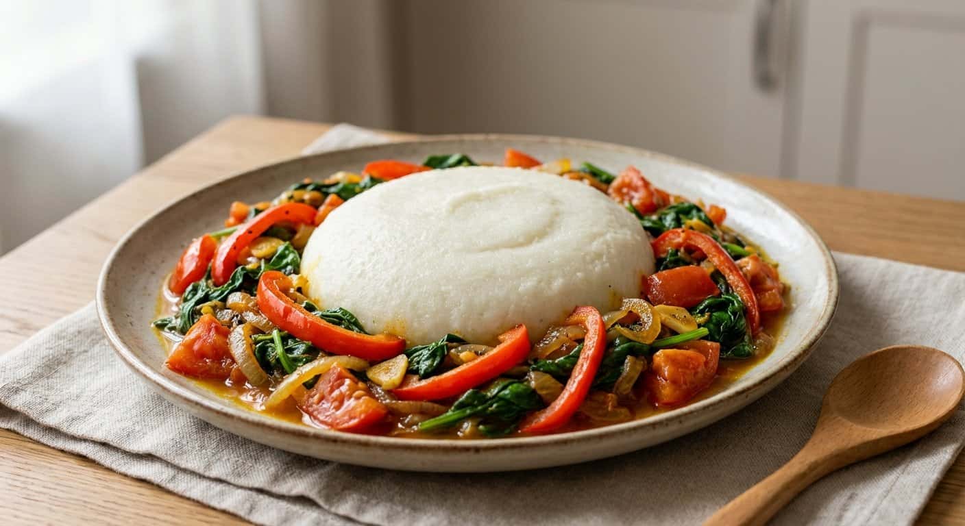 Sadza con Verduras
