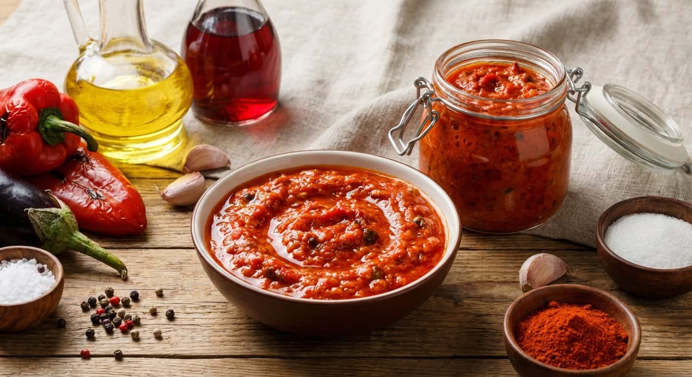 Salsa Ajvar Tradicional Balcánica