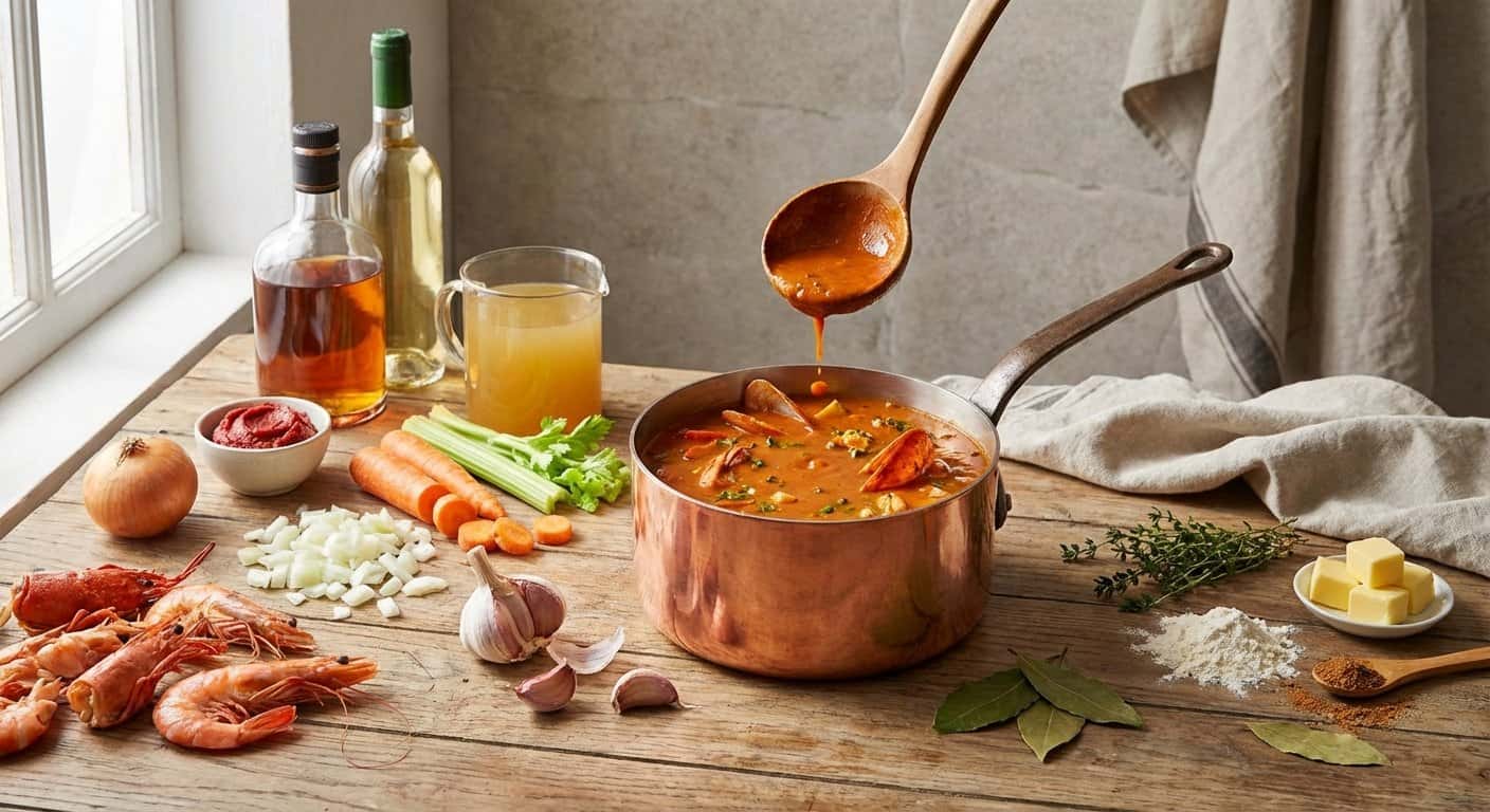 Salsa Americana de Marisco