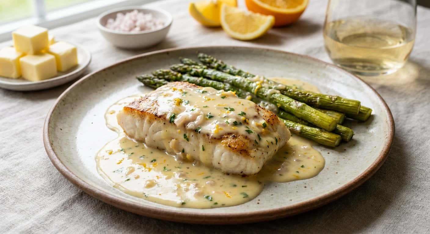 Salsa Beurre Blanc Cítrica