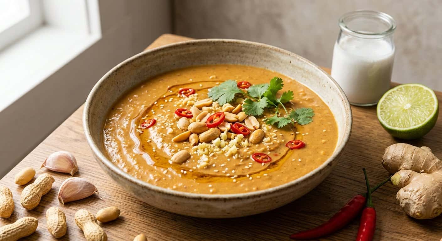 Salsa de maní tailandesa