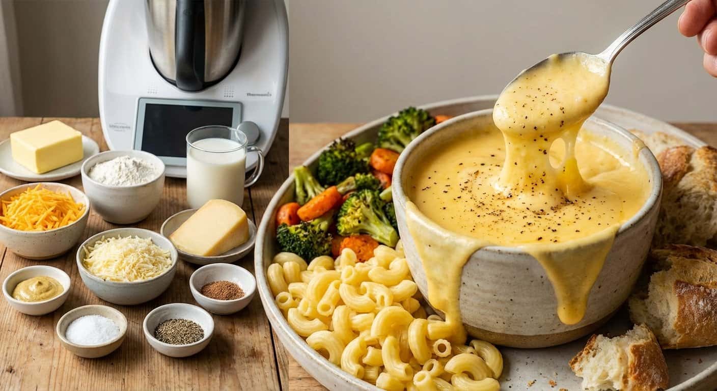 Salsa de Queso Casero en Thermomix