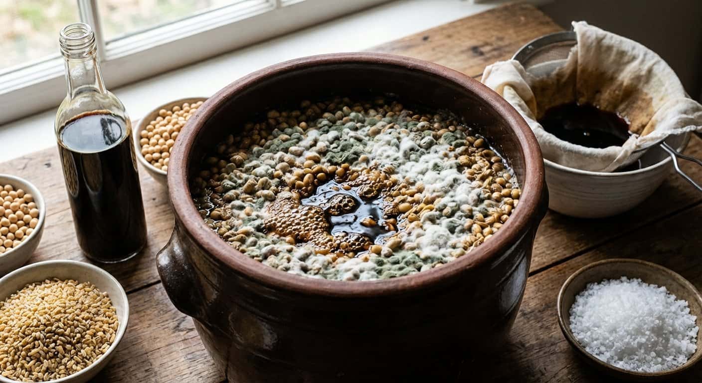 Salsa de Soja Casera Tradicional