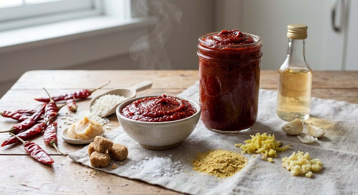 Salsa Gochujang Casera