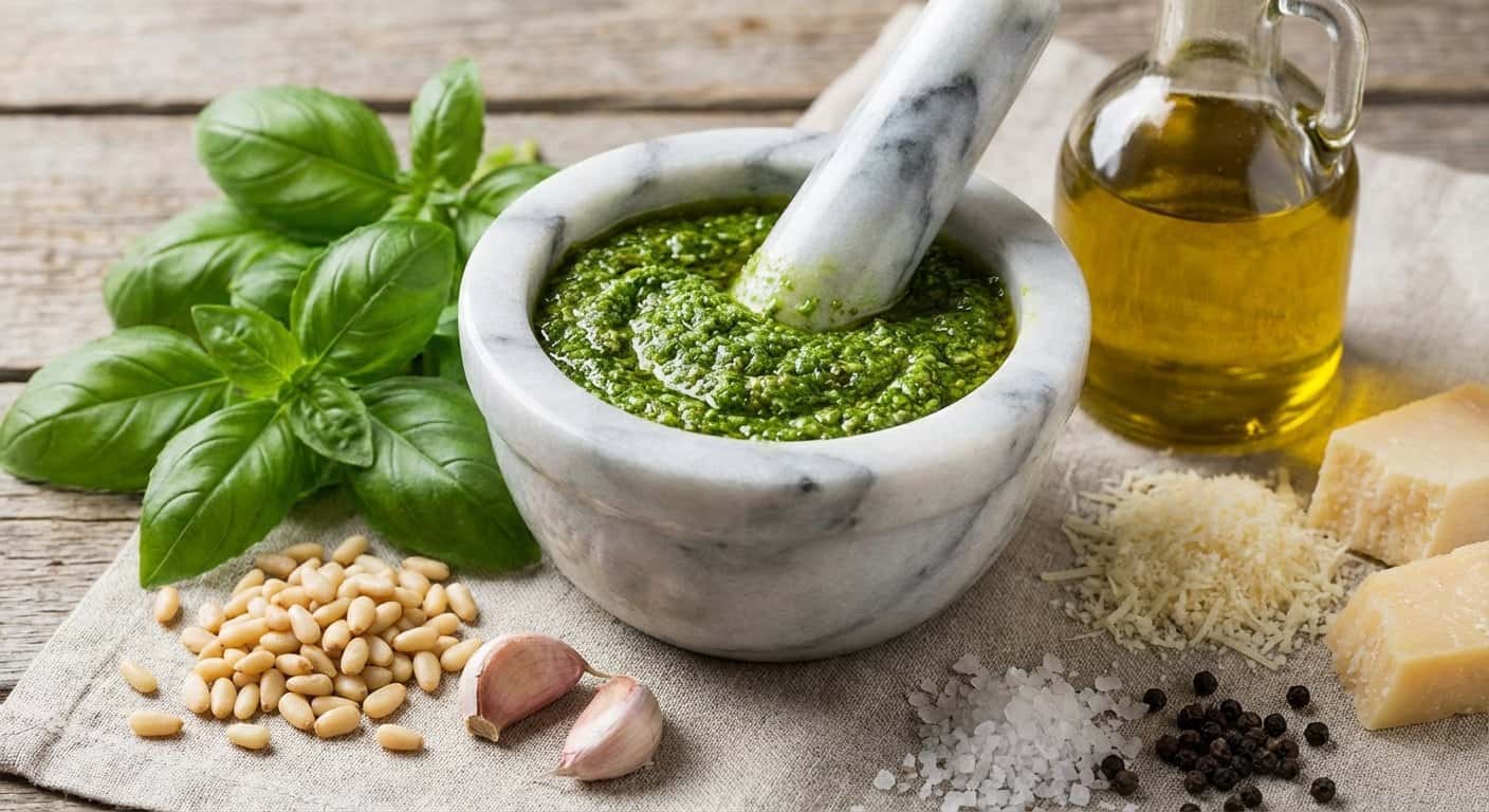 Salsa Pesto Genovés Auténtico