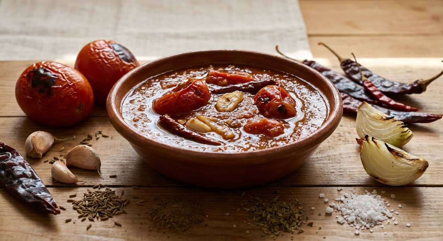 Salsa Roja Mexicana Tradicional